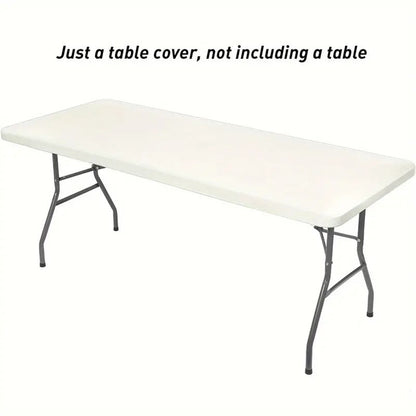 🧶✨ Housse de Table Élastique Spandex – Rectangulaire & Carrée Universelle 📏