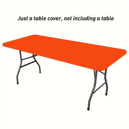 🧶✨ Housse de Table Élastique Spandex – Rectangulaire & Carrée Universelle 📏