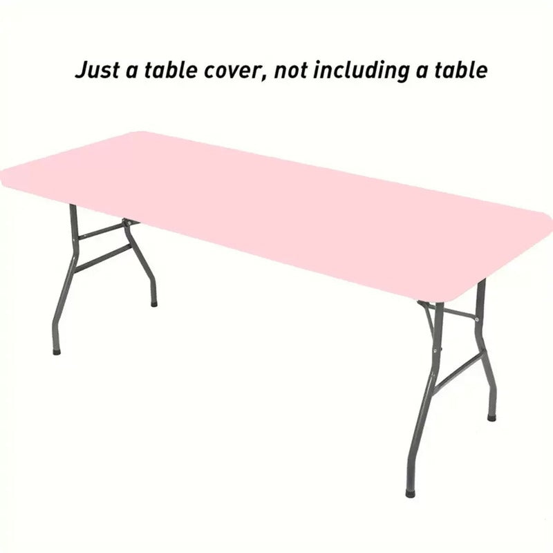 🧶✨ Housse de Table Élastique Spandex – Rectangulaire & Carrée Universelle 📏