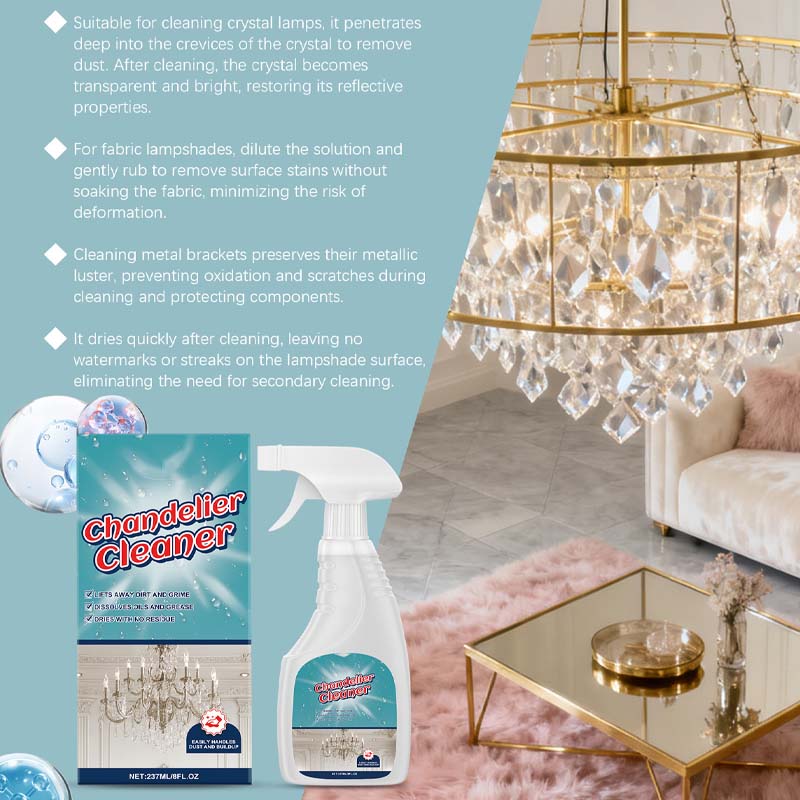 Spray nettoyant et d'entretien pour lustres