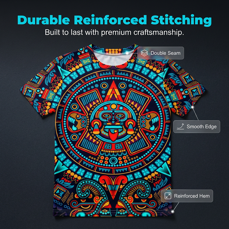 💥T-shirt à manches courtes pour homme, style tribal vintage✈️