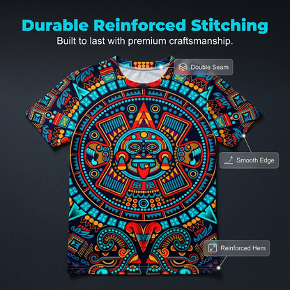 💥T-shirt à manches courtes pour homme, style tribal vintage✈️