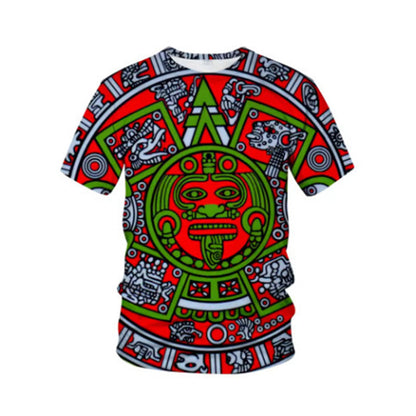 💥T-shirt à manches courtes pour homme, style tribal vintage✈️