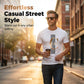 T-shirt pour homme à imprimé graphique avec lettres en gras
