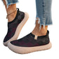 Baskets confortables à plateforme avec talon caché
