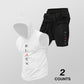 👕🔥 PROMO FLASH 50% ! Ensemble Sport Homme – Sweat Sans Manches & Short Décontracté, Tissu Confortable, Style Streetwear Athlétique ⏰