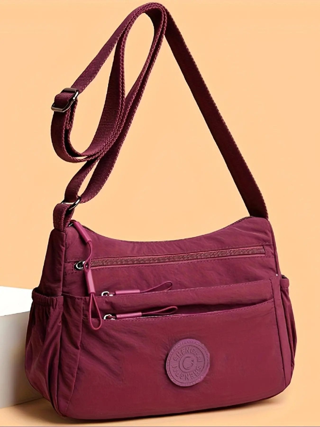👜 PROMO LIMITÉE 50% DE RÉDUCTION ! ✨ Sac Bandoulière Femme – Unie, Cuir, Léger, Moderne ✨