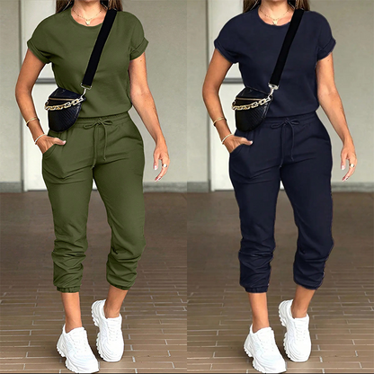 👕 PROMO LIMITÉE 50% DE RÉDUCTION ! ✨ Survêtement Femme – Confort, Poche, Cordon, Décontracté ✨