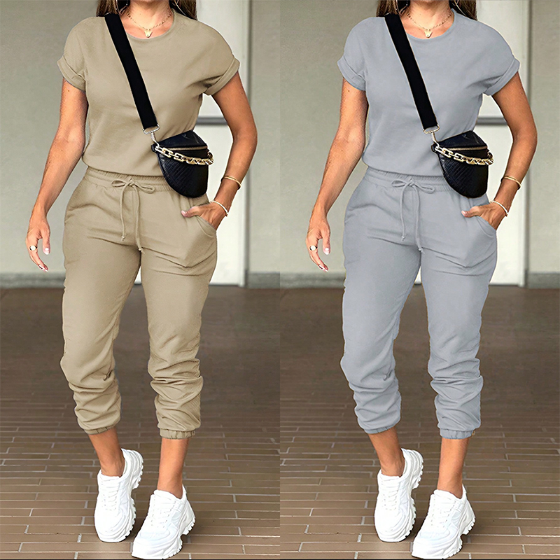 👕 PROMO LIMITÉE 50% DE RÉDUCTION ! ✨ Survêtement Femme – Confort, Poche, Cordon, Décontracté ✨