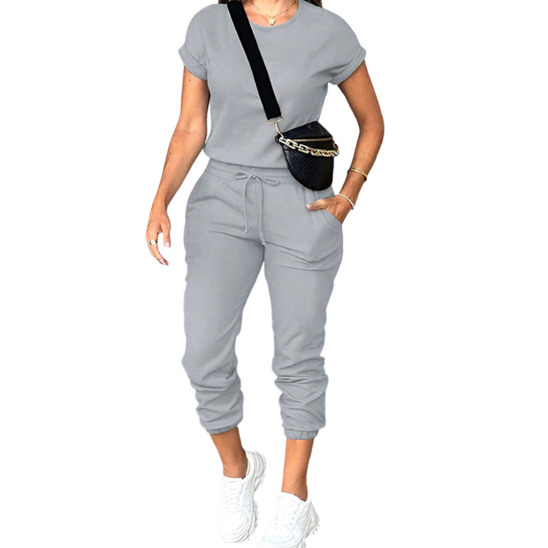 👕 PROMO LIMITÉE 50% DE RÉDUCTION ! ✨ Survêtement Femme – Confort, Poche, Cordon, Décontracté ✨