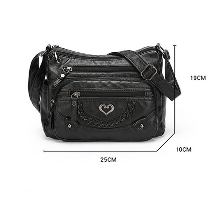 👜 PROMO LIMITÉE 50% DE RÉDUCTION ! ✨ Sac Bandoulière Femme – Cuir PU, Multi-poches, Réglable ✨