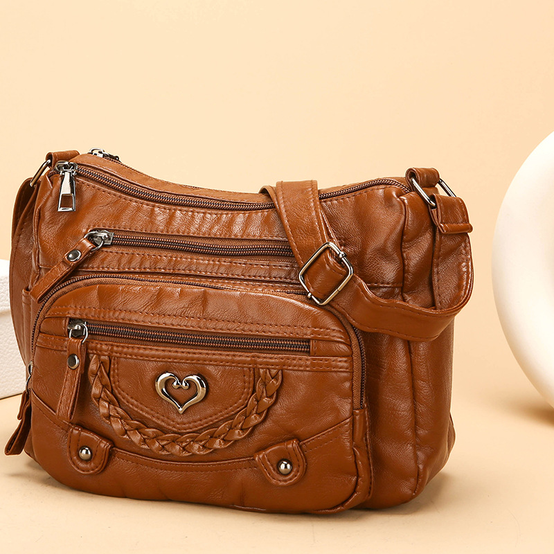 👜 PROMO LIMITÉE 50% DE RÉDUCTION ! ✨ Sac Bandoulière Femme – Cuir PU, Multi-poches, Réglable ✨