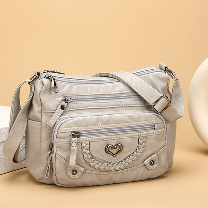 👜 PROMO LIMITÉE 50% DE RÉDUCTION ! ✨ Sac Bandoulière Femme – Cuir PU, Multi-poches, Réglable ✨