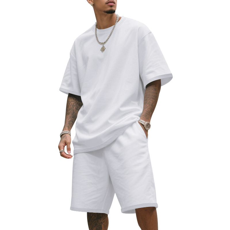 📢📢60 % DE RÉDUCTION !!!⏰Ensemble décontracté pour homme composé d'un t-shirt et d'un short