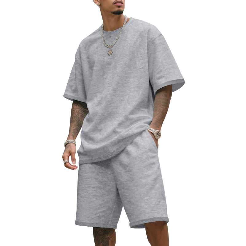 📢📢60 % DE RÉDUCTION !!!⏰Ensemble décontracté pour homme composé d'un t-shirt et d'un short