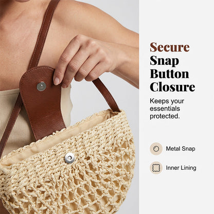 📢📢40 % DE RÉDUCTION !! ⏰Sac à bandoulière tissé pour femme