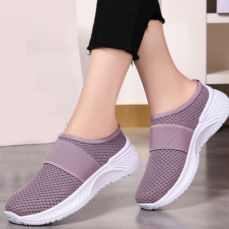 📢📢50 % DE RÉDUCTION !! ⏰Chaussures sans lacets antidérapantes et respirantes pour femmes