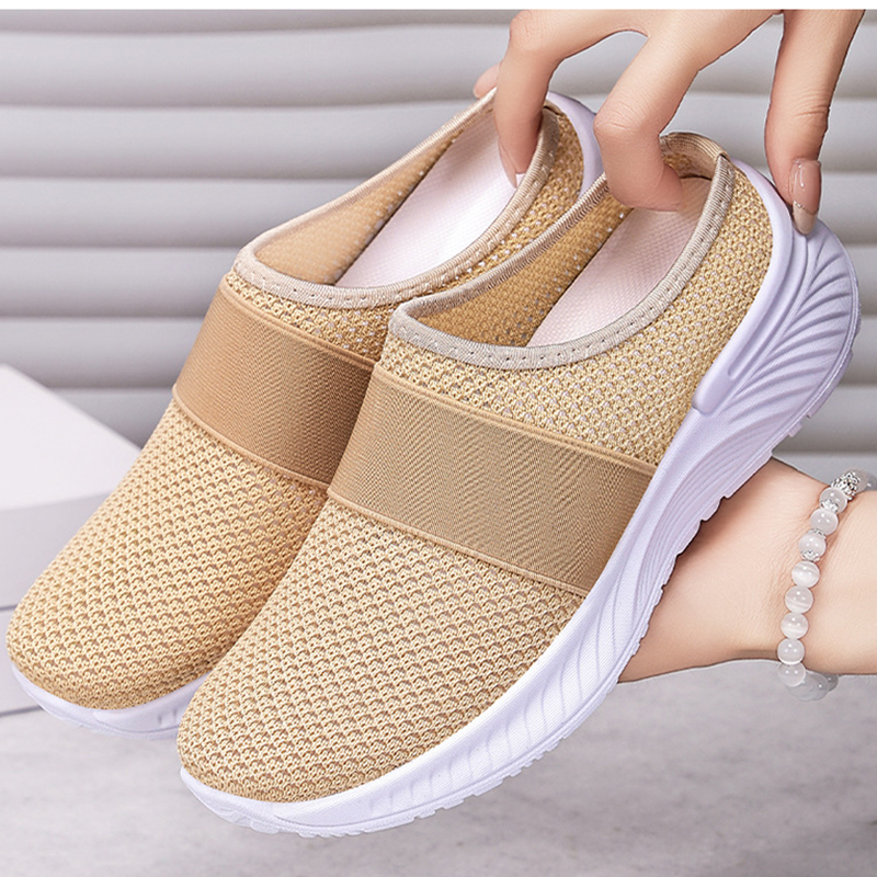 📢📢50 % DE RÉDUCTION !! ⏰Chaussures sans lacets antidérapantes et respirantes pour femmes