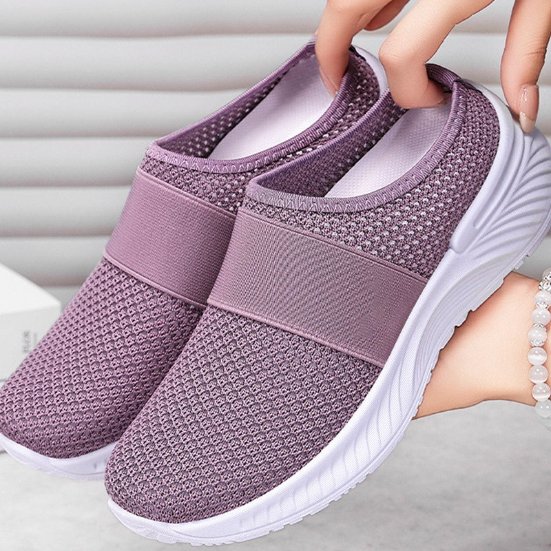📢📢50 % DE RÉDUCTION !! ⏰Chaussures sans lacets antidérapantes et respirantes pour femmes