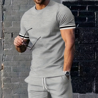 Ensemble décontracté T-shirt manches courtes et short