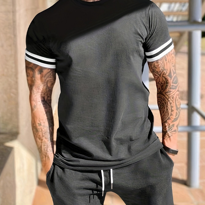 Ensemble décontracté T-shirt manches courtes et short