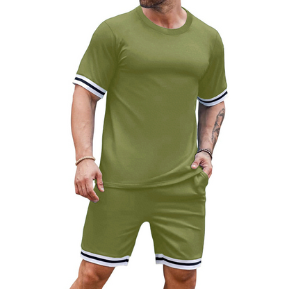 Ensemble décontracté T-shirt manches courtes et short