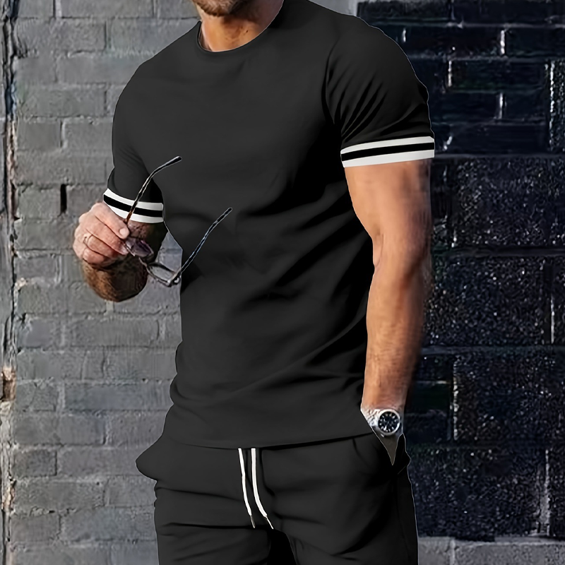 Ensemble décontracté T-shirt manches courtes et short