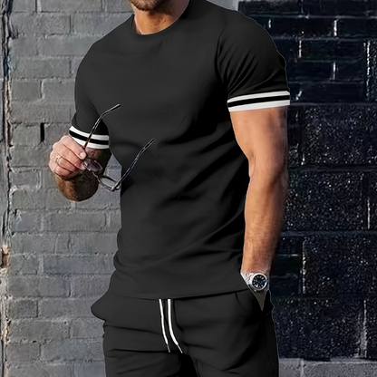 Ensemble décontracté T-shirt manches courtes et short