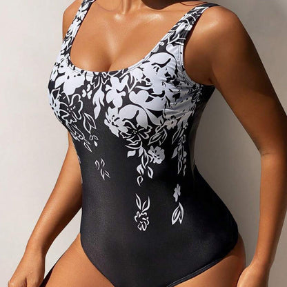 Maillot de Bain Femme Une Pièce à Imprimé