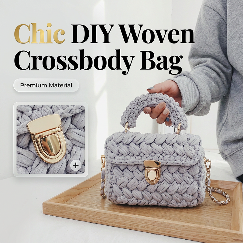 Kit complet de sac au crochet DIY