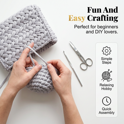 Kit complet de sac au crochet DIY