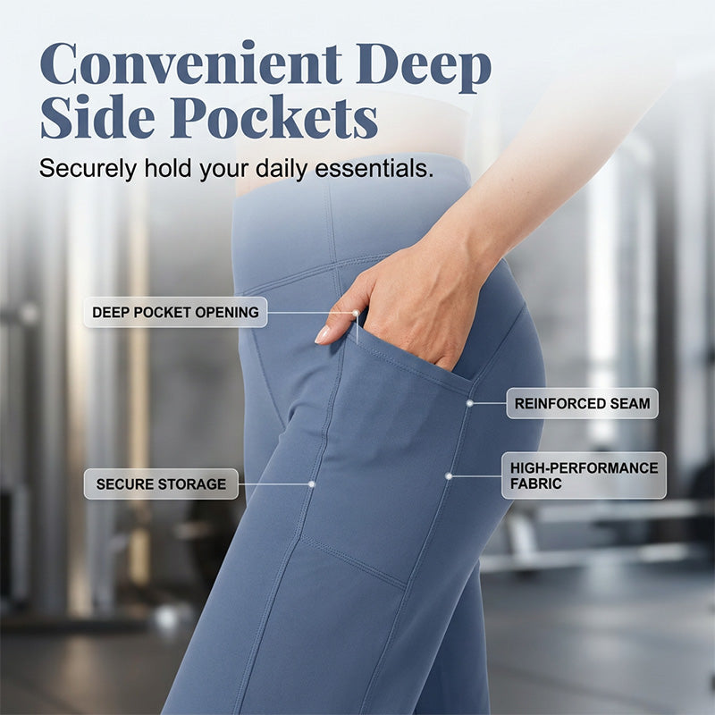 Pantalon de yoga élégant amincissant