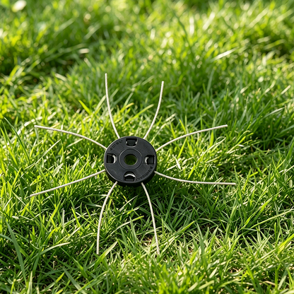 🔧 Tête de débroussailleuse en fil d'acier ultra-robuste ✨ Coupez les mauvaises herbes comme un pro 🌿
