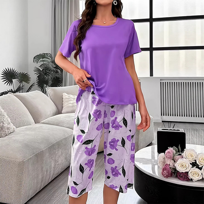 Ensemble de pyjama d’été confortable pour femme