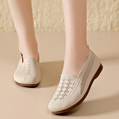 Chaussures à enfiler respirantes en maille Flyknit pour femme