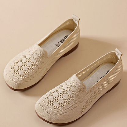 Chaussures à enfiler respirantes en maille Flyknit pour femme