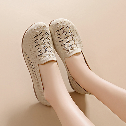 Chaussures à enfiler respirantes en maille Flyknit pour femme