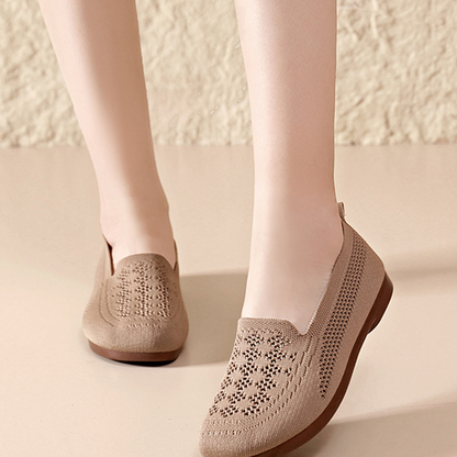 Chaussures à enfiler respirantes en maille Flyknit pour femme