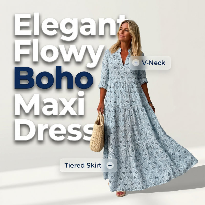 Robe d'été à fleurs pour femme