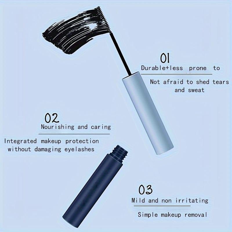 ⏰🔥OFFRE LIMITÉE : 50 % DE RÉDUCTION ! 💖 Mascara allongeant et recourbant waterproof – Volume, longue tenue et sans bavures ✨