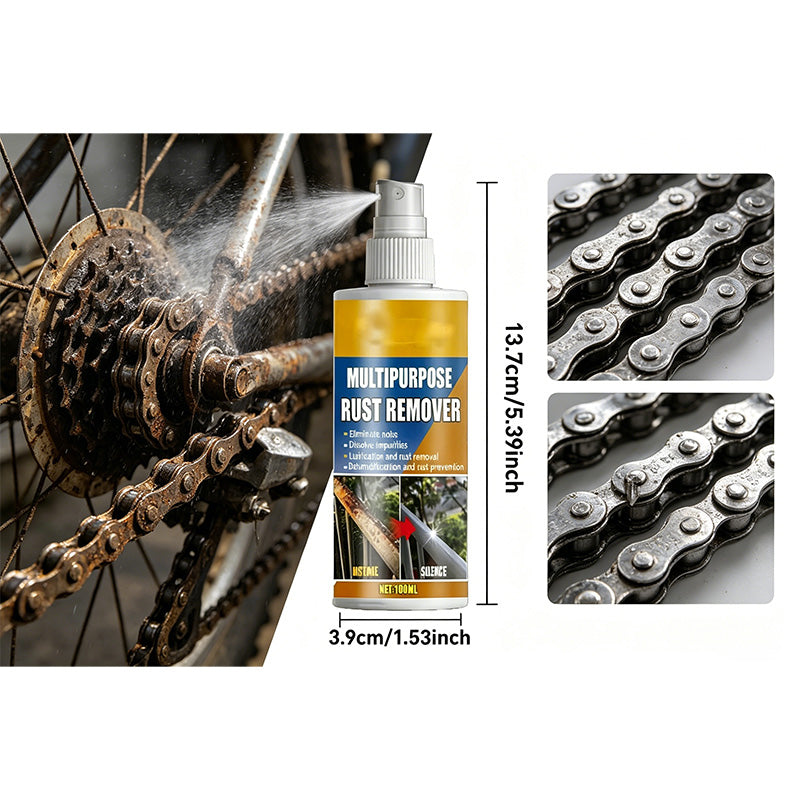 Dissolvant antirouille ultra-puissant pour surfaces métalliques