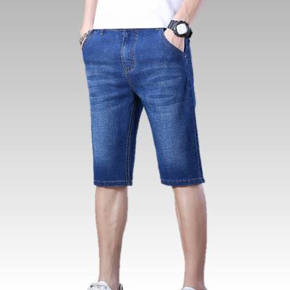 🩳 50 % DE RÉDUCTION EN CE MOMENT ! ⏰ Short en jean léger d'été pour homme – Respirant, décontracté et idéal pour les journées chaudes – Coupe élégante et confortable 🌞