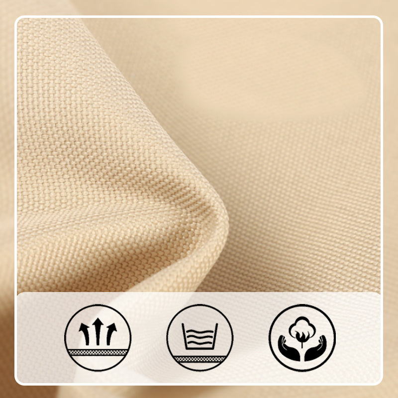 Pantalon pour femme à taille élastique en coton et lin, avec imprimé