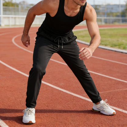 Pantalon de Sport Léger Homme avec Poches Zippées