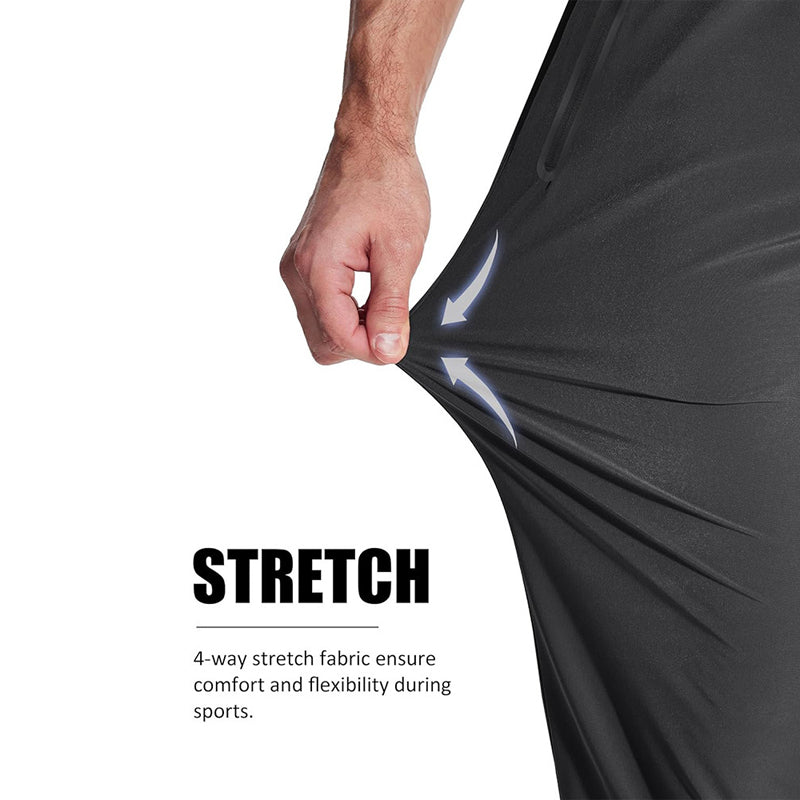 Pantalon de Sport Léger Homme avec Poches Zippées
