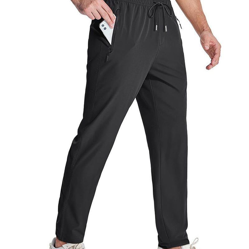 Pantalon de Sport Léger Homme avec Poches Zippées