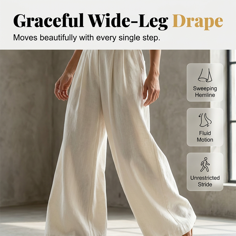 Ensemble Élégant Deux-Pièces : Chemise et Pantalon Large