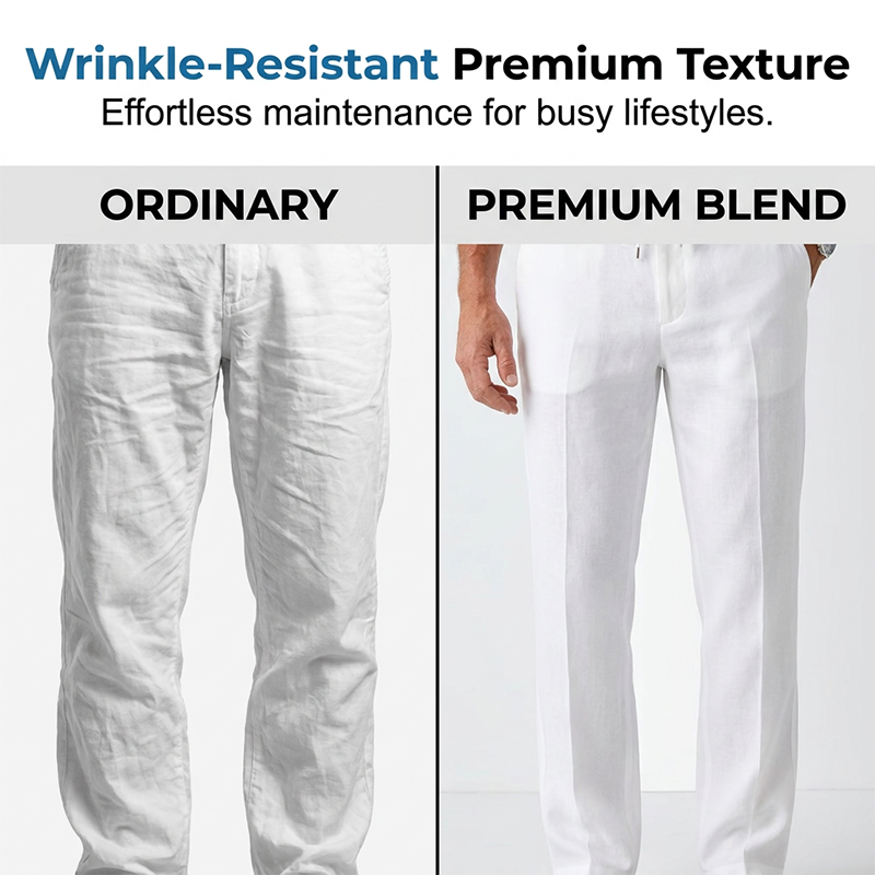 Pantalon droit décontracté pour homme