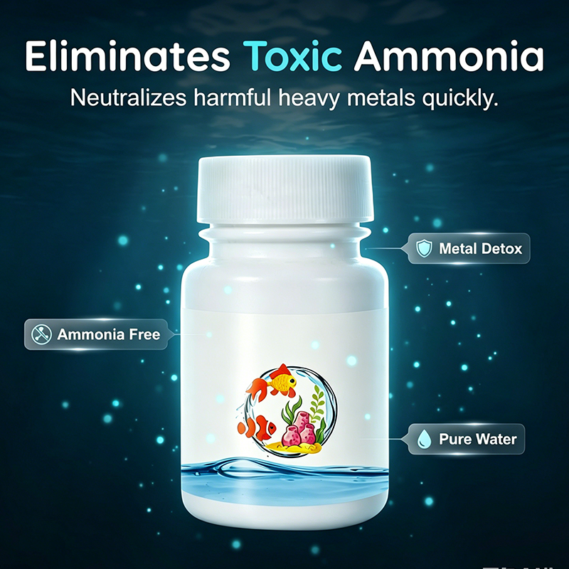 Déchlorateur instantané pour aquariums
