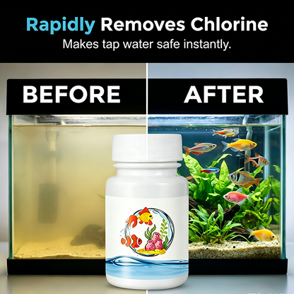 Déchlorateur instantané pour aquariums